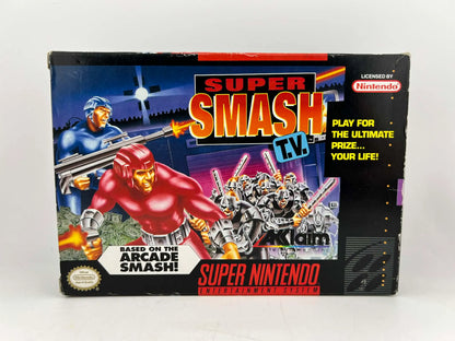 SUPER SMASH TV EN BOITE SUPER NINTENDO SNES