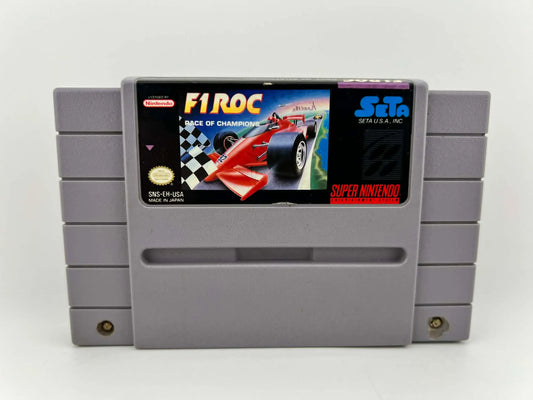 F1 ROC: RACE OF CHAMPIONS SUPER NINTENDO SNES
