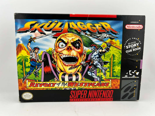 SKULJAGGER en boite SUPER NINTENDO SNES