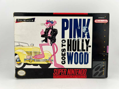 PINK PANTHER GOES TO HOLLYWOOD EN BOITE SUPER NINTENDO SNES