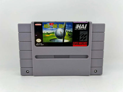HAL'S HOLE IN ONE GOLF SUPER NINTENDO SNES