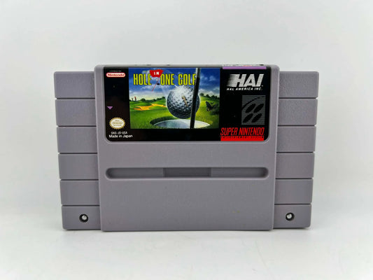 HAL'S HOLE IN ONE GOLF SUPER NINTENDO SNES