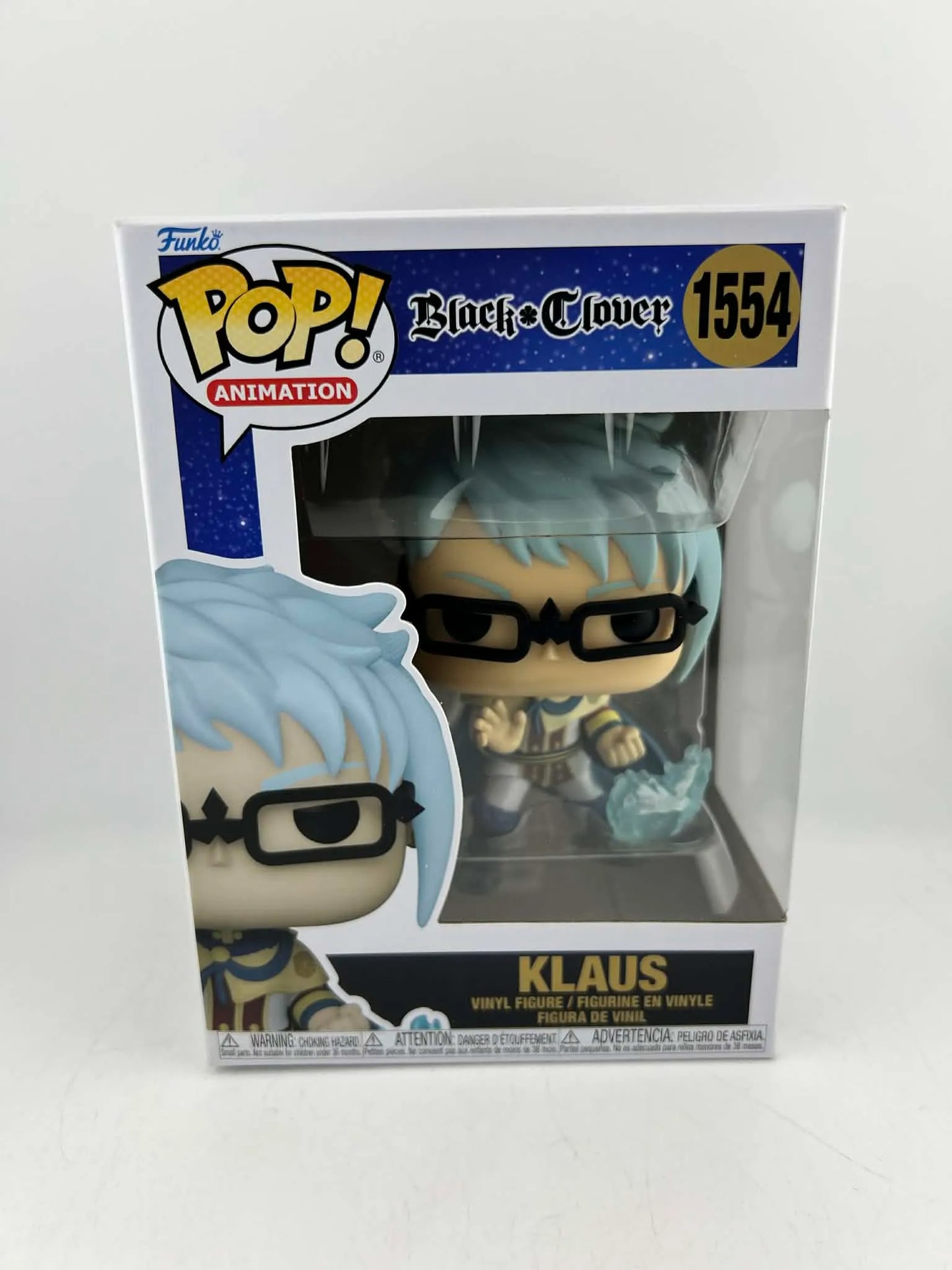 FUNKO POP ! KLAUS 1554 BLACK CLOVER POP ANIMATION