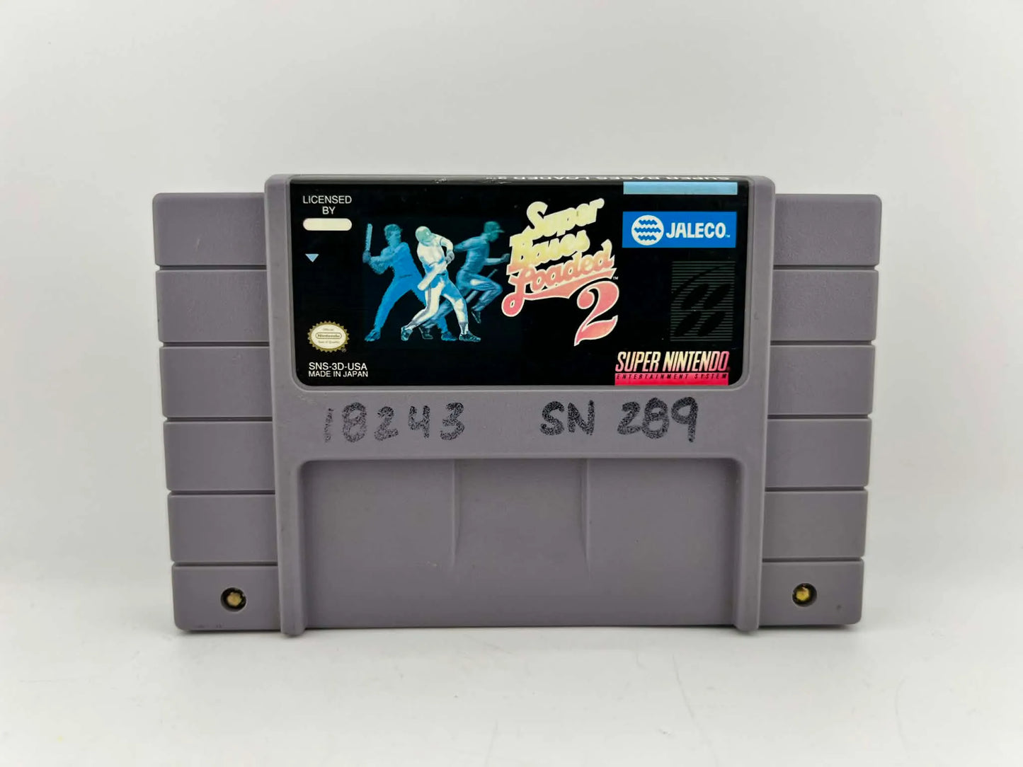 SUPER BASES LOADED 2 SUPER NINTENDO SNES