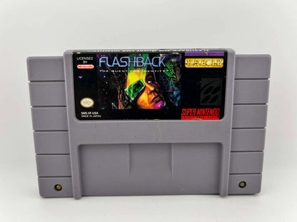 Flashback The Quest for Identity Super Nintendo SNES