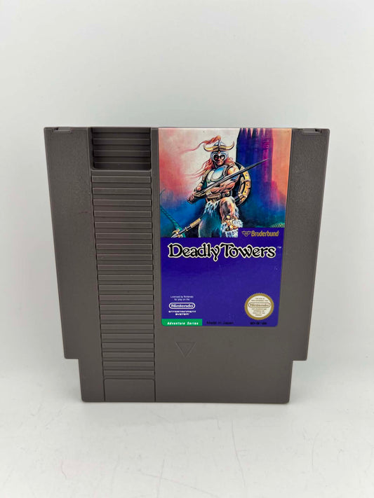 DEADLY TOWERS NINTENDO NES