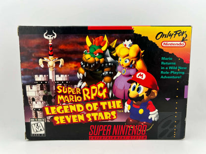 Super Mario Rpg: Legend Of The Seven Stars En Boite Super Nintendo Snes