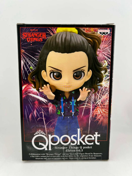 FIGURINE Stranger Things Q Posket Mini Figure Eleven Vol. 3 13 Cm