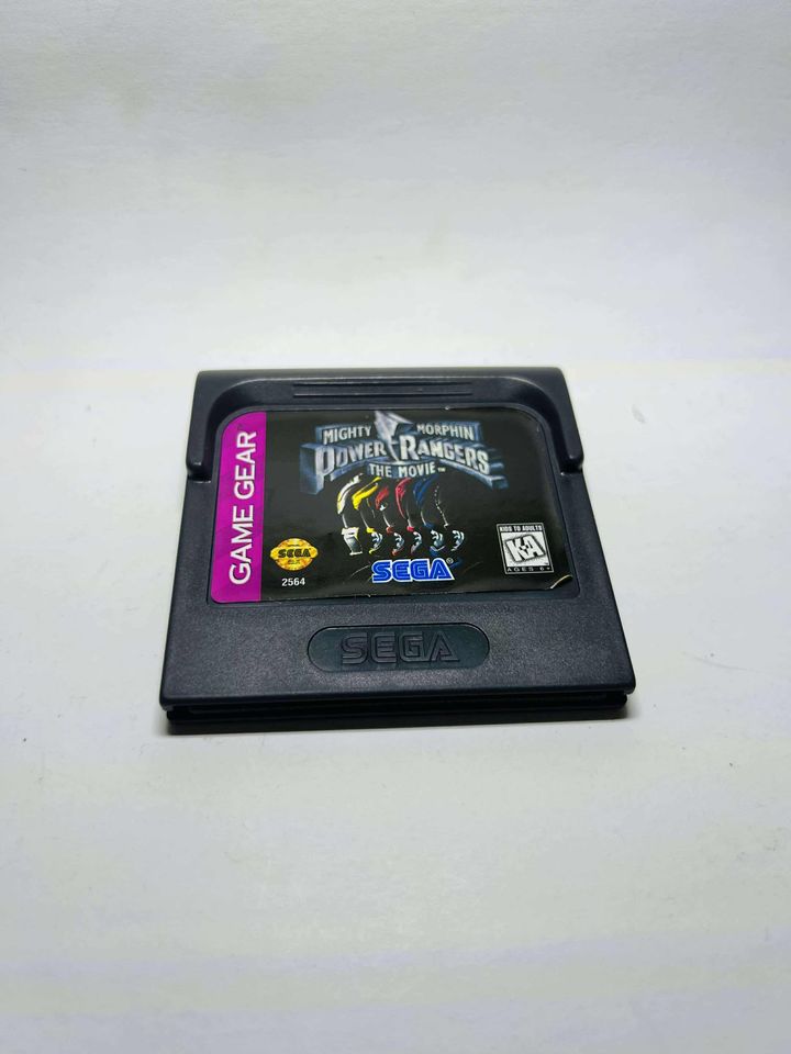 MIGHTY MORPHIN POWER RANGERS MMPR THE MOVIE SEGA GAME GEAR SGG - jeux video game-x