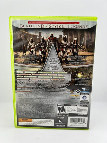 ASSASSIN'S CREED BROTHERHOOD XBOX 360 X360