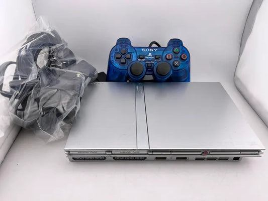 Console Playstation 2 Ps2  Slim Argent