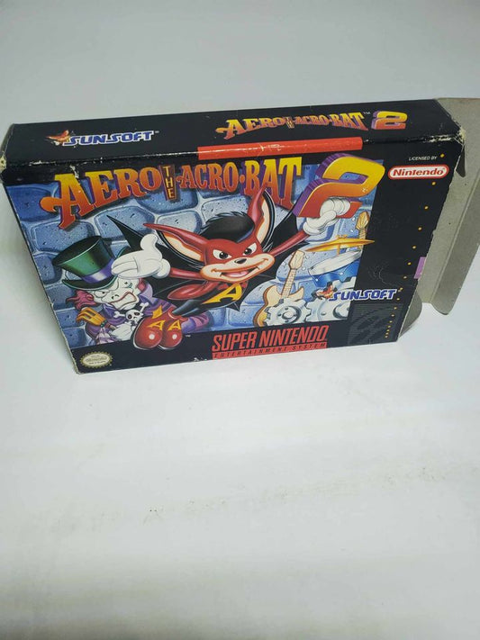 AERO THE ACRO-BAT 2 EN BOITE SUPER NINTENDO SNES - jeux video game-x