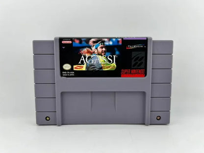 Andre Agassi Tennis Super Nintendo Snes