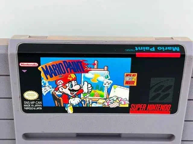 Mario Paint Super Nintendo SNES
