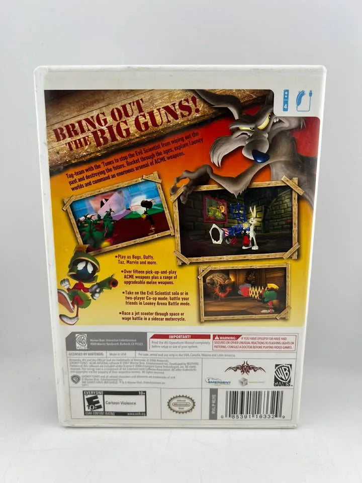 Looney Tunes Acme Arsenal Nintendo Wii