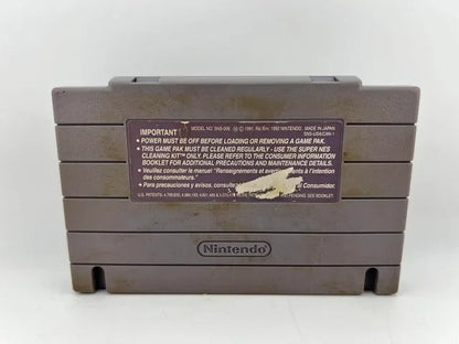 Champions World Class Soccer Super Nintendo Snes
