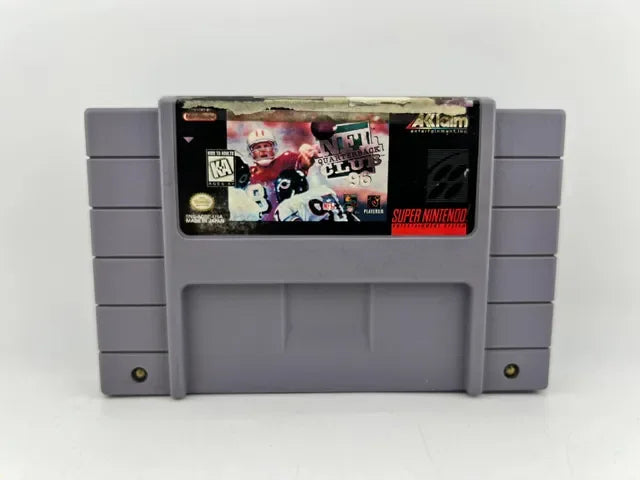 NFL Quarterback Club 96 Super Nintendo Snes