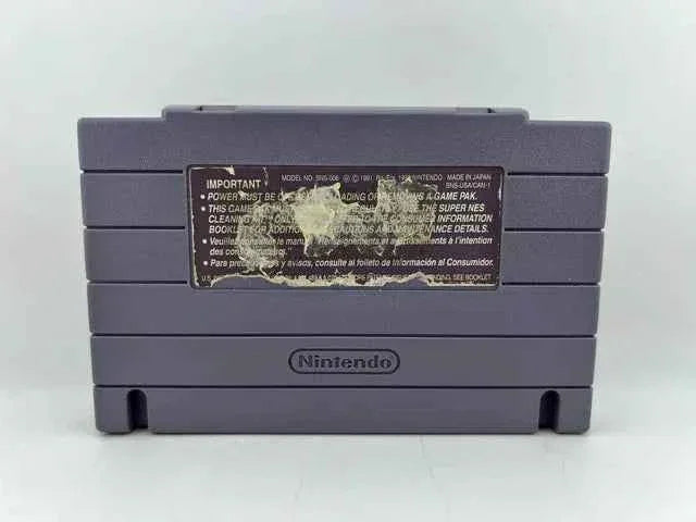 Bill Walsh College Football Super Nintendo Snes