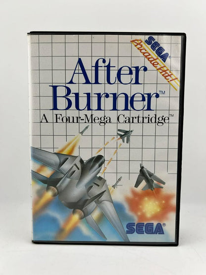 After Burner Sega Arcade Hit Sega Master System SMS