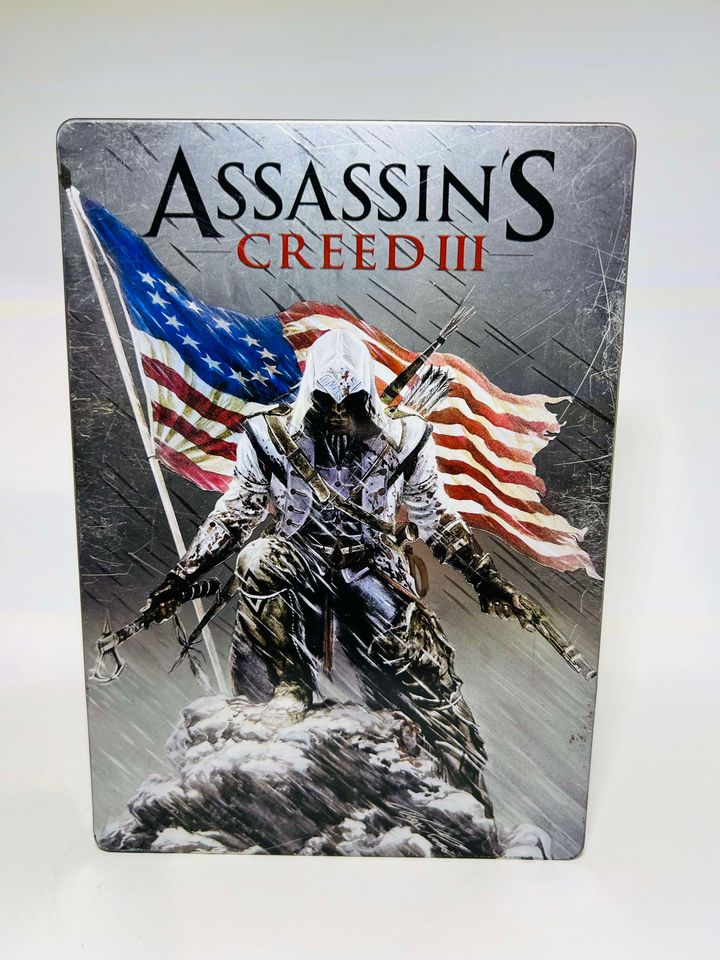 ASSASSIN'S CREED III 3 STEELBOOK - jeux video game-x