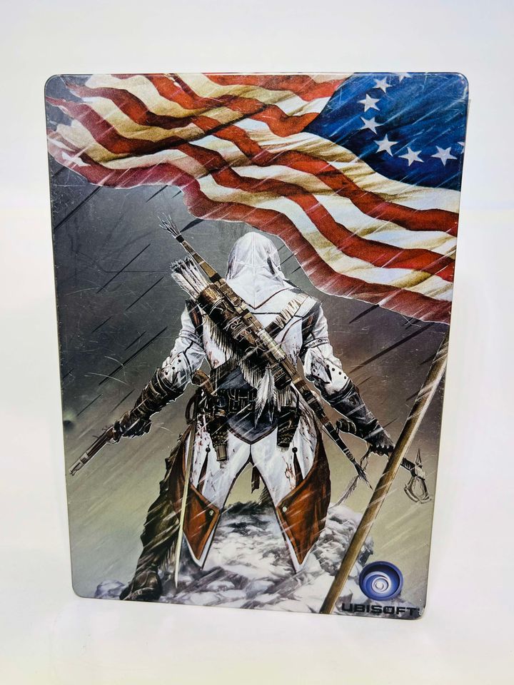 ASSASSIN'S CREED III 3 STEELBOOK - jeux video game-x