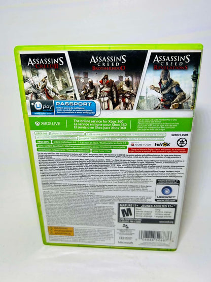 ASSASSIN'S CREED EZIO TRILOGY XBOX 360 X360 - jeux video game-x