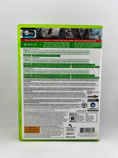 Assassin's Creed: The Americas Collection Xbox 360 X360