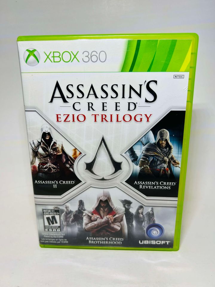 ASSASSIN'S CREED EZIO TRILOGY XBOX 360 X360 - jeux video game-x