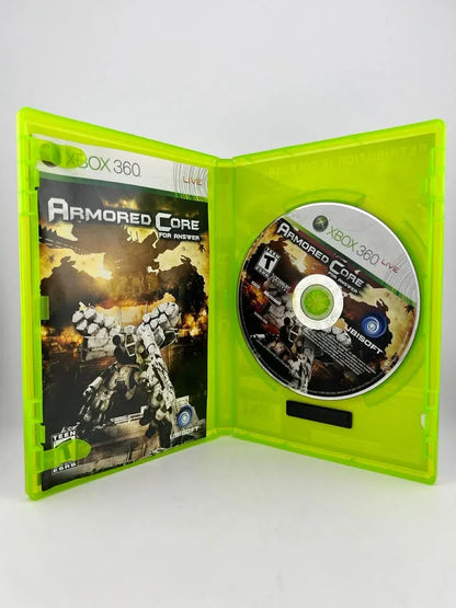Armored Core For Answer Xbox 360 X360