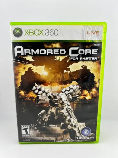 Armored Core For Answer Xbox 360 X360