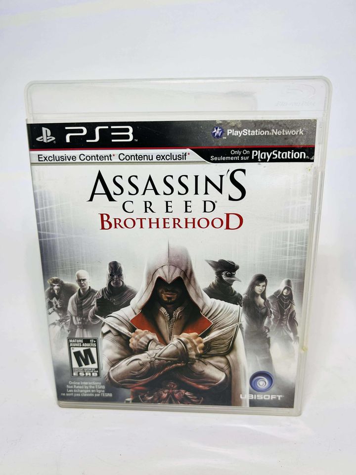 ASSASSIN'S CREED BROTHERHOOD PLAYSTATION 3 PS3 - jeux video game-x