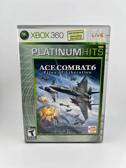 Ace Combat 6 Fires Of Liberation Platinum Hits Xbox 360 X360
