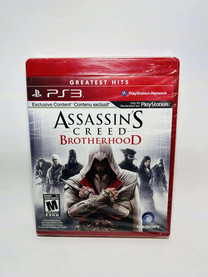 ASSASSIN'S CREED BROTHERHOOD GREATEST HITS PLAYSTATION 3 PS3 - jeux video game-x