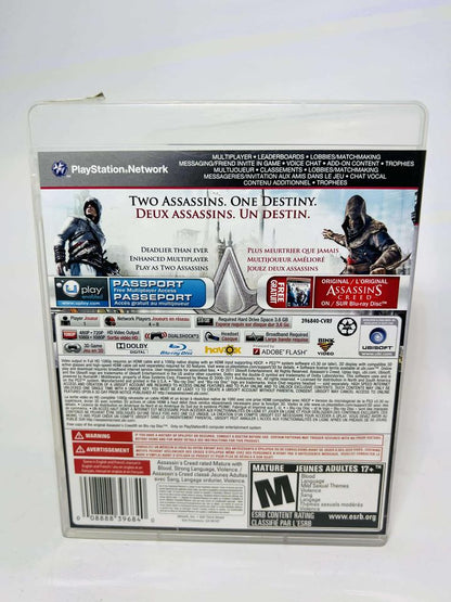 ASSASSIN'S CREED REVELATIONS ACR Signature Edition PLAYSTATION 3 PS3 - jeux video game-x