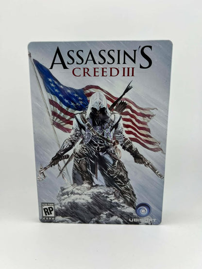 Assassin's Creed III 3 Steelbook Edition Playstation 3 PS3