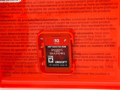 Assassin's Creed Shadows Nintendo Switch 2