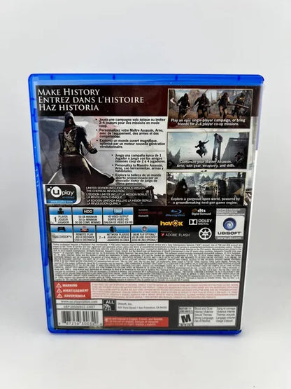 Assassin's Creed: Unity Limited Edition Playstation 4 PS4