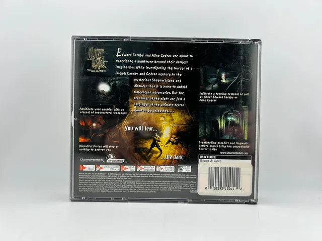 Alone In The Dark The New Nightmare Sega Dreamcast SDC