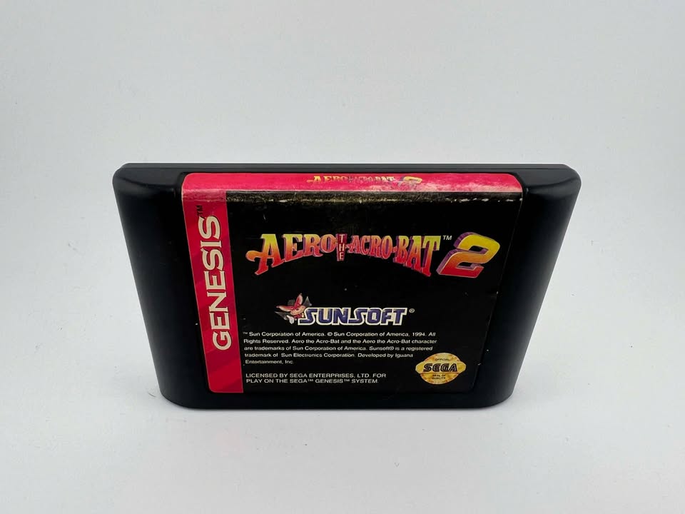 Aero the Acro-Bat 2 Sega Genesis SG