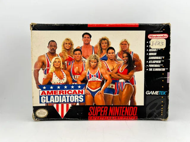 American Gladiators Super Nintendo Snes