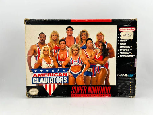 American Gladiators Super Nintendo Snes