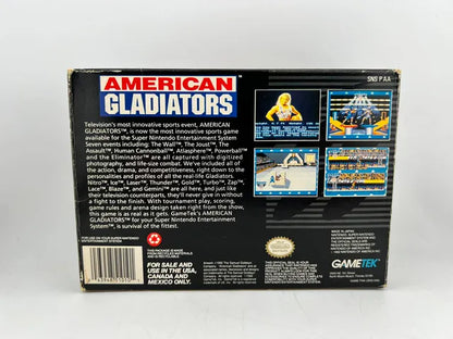American Gladiators Super Nintendo Snes