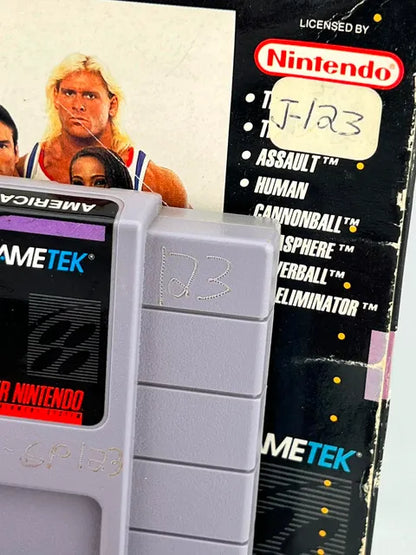 American Gladiators Super Nintendo Snes