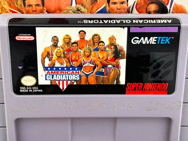 American Gladiators Super Nintendo Snes