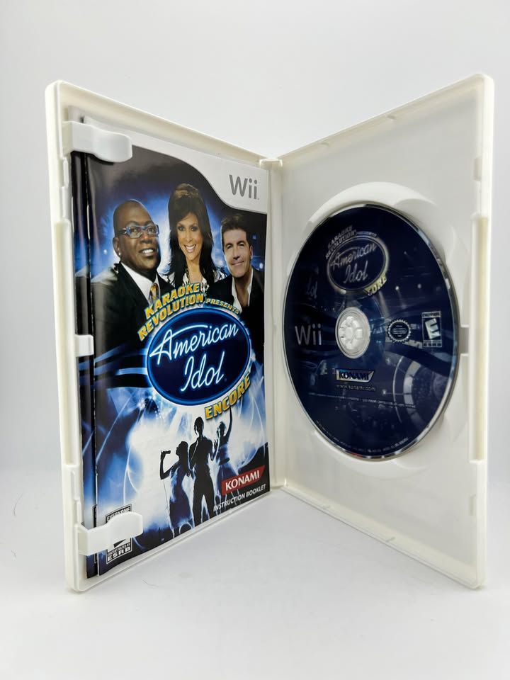 Karaoke Revolution American Idol Encore Nintendo Wii