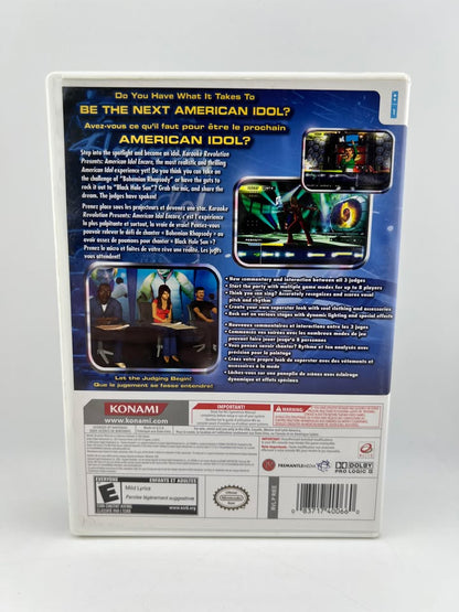 Karaoke Revolution American Idol Encore Nintendo Wii