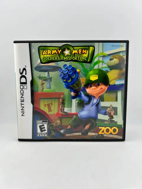 Army Men Soldiers of Misfortune Nintendo DS