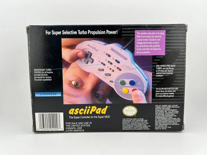 Manette Asciipad Super Nintendo SNES