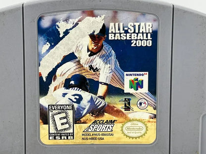 All-Star Baseball 2000 Nintendo 64 N64