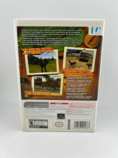 Wild Earth African Safari Nintendo WII